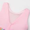 image:imageUhnice Flower Girl Sequin Dress Sleeveless Tulle VBack Gown Rainbow Prom for Wedding PartyPink