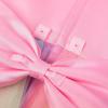 image:imageUhnice Flower Girl Tulle Dress Butterfly Embroidered Feather Sleeve Gown for Wedding PartyRainbow Pink