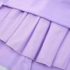 image:imageUhnice Flower Girl Tulle Dress Butterfly Embroidered Feather Sleeve Gown for Wedding PartyRainbow Purple