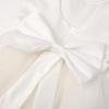 image:imageUhnice Girls Embroidered Mesh Flower Dress Tulle Formal Gown with Removable Bow for Wedding PartyWhite