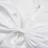 image:imageUhnice Flower Girl Tulle Dress Flutter Sleeves VBack Dresses for Wedding PartyWhite