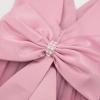 image:imageUhnice Flower Girls Satin Dress Sleeveless VBack Formal Ball Gown for Wedding PartyPink