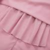 image:imageUhnice Flower Girls Satin Dress Sleeveless VBack Formal Ball Gown for Wedding PartyPink