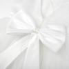 image:imageUhnice Flower Girls Satin Dress Sleeveless VBack Formal Ball Gown for Wedding PartyWhite
