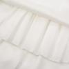 image:imageUhnice Sleeveless Off White Princess Dress with Fixed Bow Straps for Toddler Girls Wedding Party OutfitOff White With Blue Bow