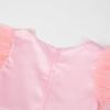 image:imageUhnice Flower Girl Sequin Dress Tulle Ball Gown Formal Dresses for Wedding PartyBlush Pink