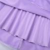image:imageUhnice Flower Girl Sequin Dress Tulle Ball Gown Formal Dresses for Wedding PartyPurple 2