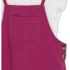 image:imageSpeechless Girls 2Piece Mineral Wash Romper and Flutter Sleeve Tee SetFuschiaWhite