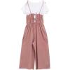 image:imageSpeechless Girls 2piece Short Sleeve Tee and Wide Leg JumpsuitRose