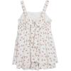 image:imageSpeechless Girls Sleeveless Cherry Print Skirted Romper With Back BowWhite