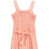 image:imageSpeechless Girls Sleeveless Smocked Back Wide Leg JumpsuitCoral