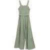 image:imageSpeechless Girls Sleeveless Smocked Back Wide Leg JumpsuitSage