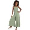 image:imageSpeechless Girls Sleeveless Smocked Back Wide Leg JumpsuitSage