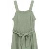 image:imageSpeechless Girls Sleeveless Smocked Back Wide Leg JumpsuitSage