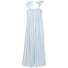 image:imageSpeechless Girls Smocked Bodice Wide Leg JumpsuitWhiteBlue