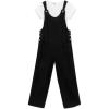 image:imageSpeechless Girls 2piece Short Sleeve Tee and Jumpsuit With PocketsBlack