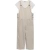 image:imageSpeechless Girls 2piece Short Sleeve Tee and Jumpsuit With PocketsKhaki