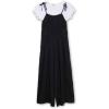image:imageSpeechless Girls 2piece Short Sleeve Tee and Wide Leg JumpsuitBlack