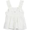 image:imageSpeechless Girls Sleeveless Baby Doll Square Neck TopWhite