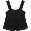 image:imageSpeechless Girls Sleeveless Baby Doll Square Neck TopBlack
