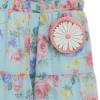 image:imageSpeechless Girls Flutter Sleeve Chiffon Maxi DressAquaMulti Floral