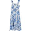 image:imageSpeechless Girls Flutter Sleeve Chiffon Maxi DressIvoryBlue Floral