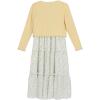 image:imageSpeechless Girls 2piece Floral Maxi Dress Set with CardiganIvoryYellow