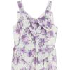 image:imageSpeechless Girls Chiffon Flounce Maxi Dress with SunglassesIvoryLilac