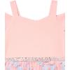 image:imageSpeechless Girls Cold Shoulder Midi 3D Butterfly Party DressPeachBlue