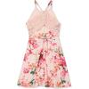 image:imageSpeechless Girls Fit amp Flare Halter DressPink