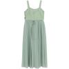 image:imageSpeechless Girls Floral Appliqu Romper With Chiffon Walkthrough Maxi Skirt OverlaySage