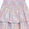 image:imageSpeechless Girls Flutter Sleeve Bubble Crepe Drop Waist DressPeriwinkleCoral