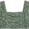 image:imageSpeechless Girls Flutter Sleeve Drop Waist Lace Party DressSage