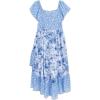 image:imageSpeechless Girls Flutter Sleeve Midi Dress and PurseWhiteBlue