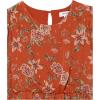 image:imageSpeechless Girls Long Sleeve Chiffon DressRustFloral