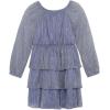 image:imageSpeechless Girls Long Sleeve Plisse Party Dress and HeadbandBlueLavender