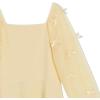 image:imageSpeechless Girls Long Sleeve Scuba Crepe Skater Party DressButter