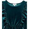 image:imageSpeechless Girls Long Sleeve Stretch Velvet DressTeal