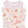 image:imageSpeechless Girls Off The Shoulder Floral Party DressDusty Lilac