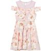 image:imageSpeechless Girls Off The Shoulder Floral Party DressDusty Lilac