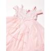 image:imageSpeechless Girls Off The Shoulder High Low Party DressBlush