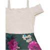 image:imageSpeechless Girls Off The Shoulder High Low Party DressPeachGreen Floral