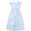 image:imageSpeechless Girls Off The Shoulder Maxi Party Jacquard DressPeriwinkle