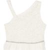 image:imageSpeechless Girls One Shoulder Lace and Tulle Party DressIvory