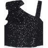 image:imageSpeechless Girls One Shoulder Maxi Formal Party DressBlackIvory