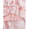 image:imageSpeechless Girls One Shoulder Mikado High Low Party DressRaspberryPink
