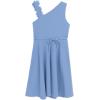 image:imageSpeechless Girls One Shoulder Skater Party DressPeriwinkle
