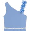 image:imageSpeechless Girls One Shoulder Skater Party DressPeriwinkle