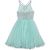 image:imageSpeechless Girls One Size Embroidered FitandFlare DressTeal