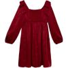 image:imageSpeechless Girls Satin Babydoll Party DressRed